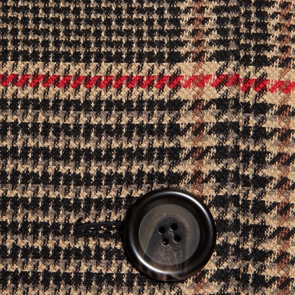 Halogen X Atlantic-Pacific Bow Detail Plaid Coat - Picture 8 of 8